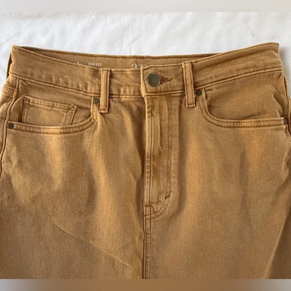 a.n.a A New Approach High-Rise Denim Skirt - Picture 3 of 7